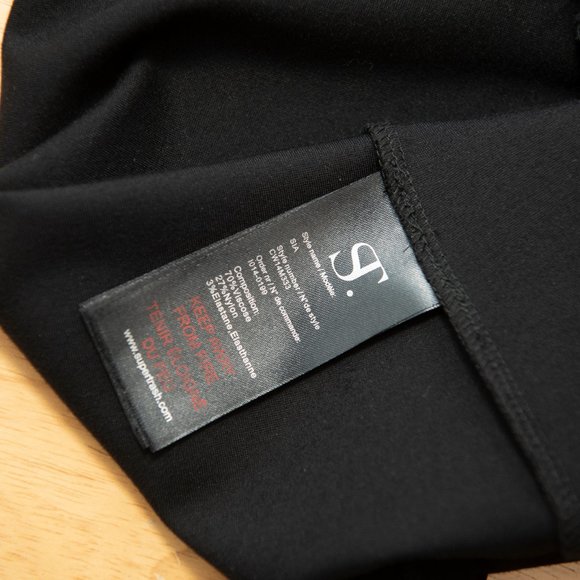 Black flare Mini Skirt - Picture 3 of 4